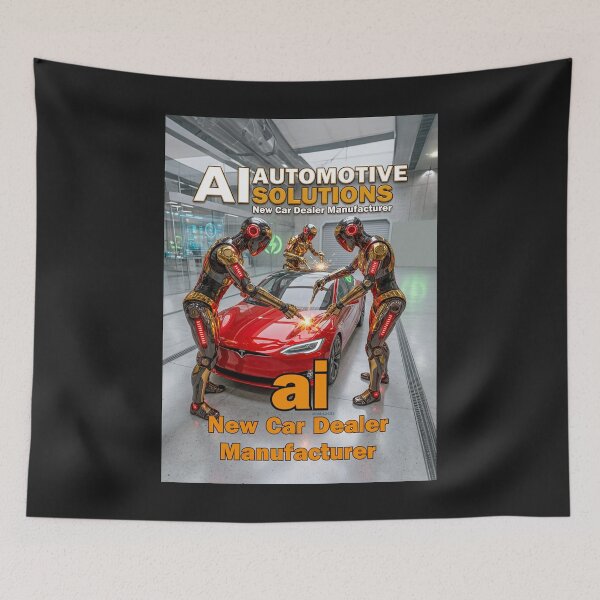 Item preview, AI New Car Dealer Manufacturer - The Future of Automotive Innovation designed and sold by DBM Photo Art 1.