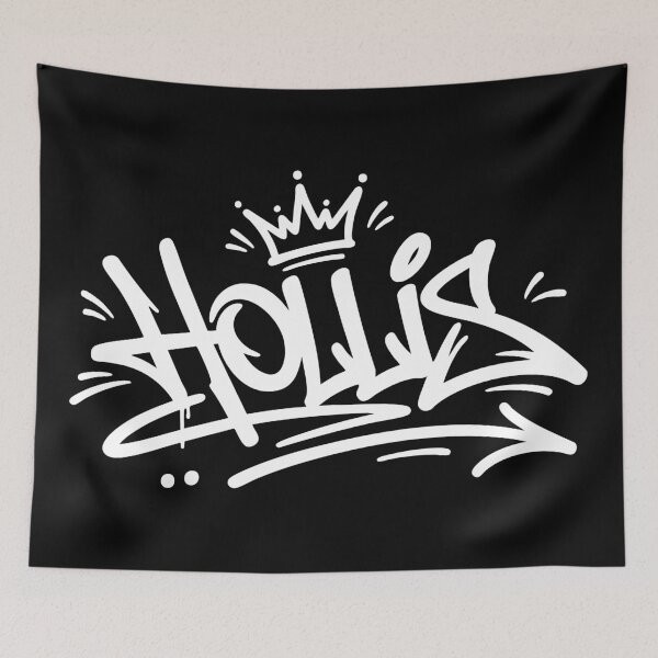 Item preview, Hollis Queens New York Graffiti Design - Old School Hip Hop & Gangsta Rap Culture Inspired Artwork designed and sold by Design Atlas.