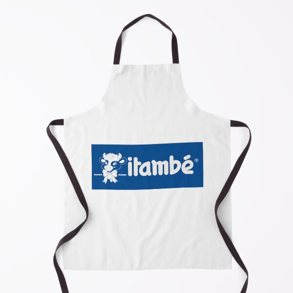 Item preview, Cute Itambe Dairy Cow Mascot Blue Banner Logo designed and sold by aglbath.