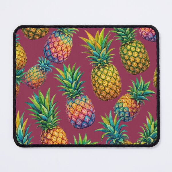 Item preview, Colorful Pineapple Pattern - Tropical Fruit Art designed and sold by Megaera8.