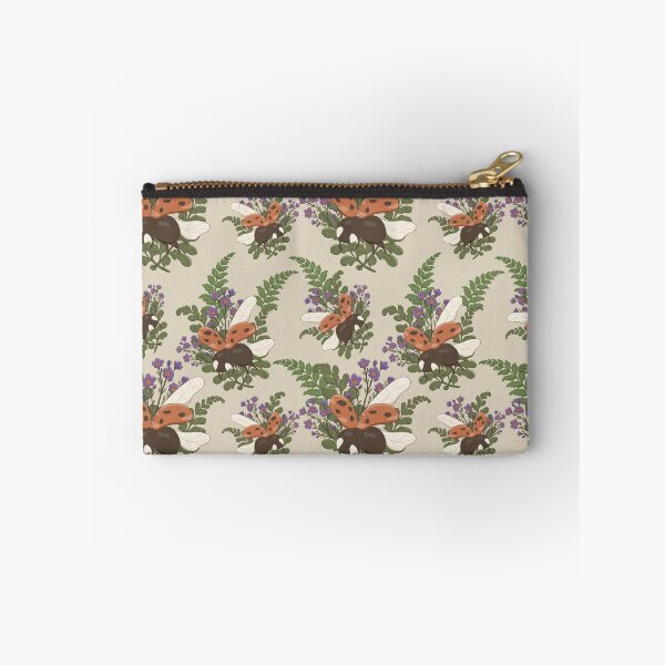 Item preview, Ladybug Pattern - Vintage Botanical Seamless Design designed and sold by Zymetryart.
