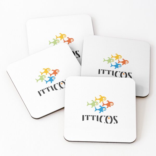 Item preview, Itticos Colorful Fish Swimming Pattern Logo designed and sold by aglbath.