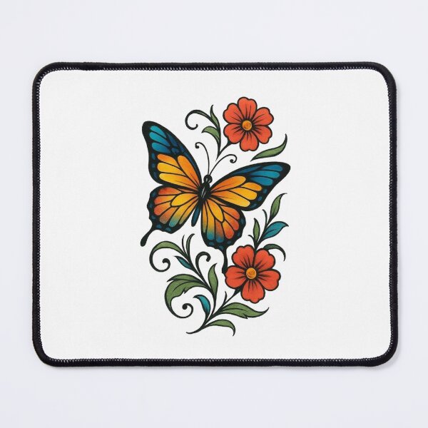 Item preview, Style Monarch Butterfly and Floral designed and sold by resomrazimkul15.