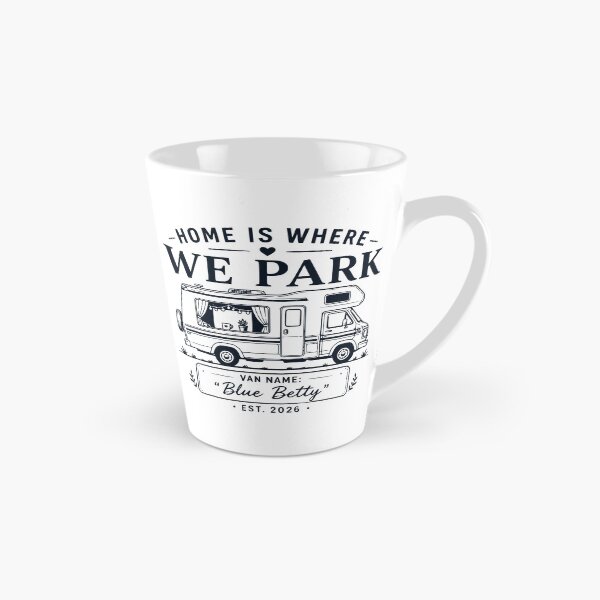Item preview, Home Is Where We Park Camper Van Camping Design designed and sold by TeeVerse27.