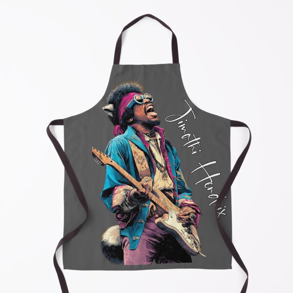 Item preview, Jimothy The Raccoon & Jimi Hendrix MaSHuP Design designed and sold by Monstera Mosaics & Plant Art.