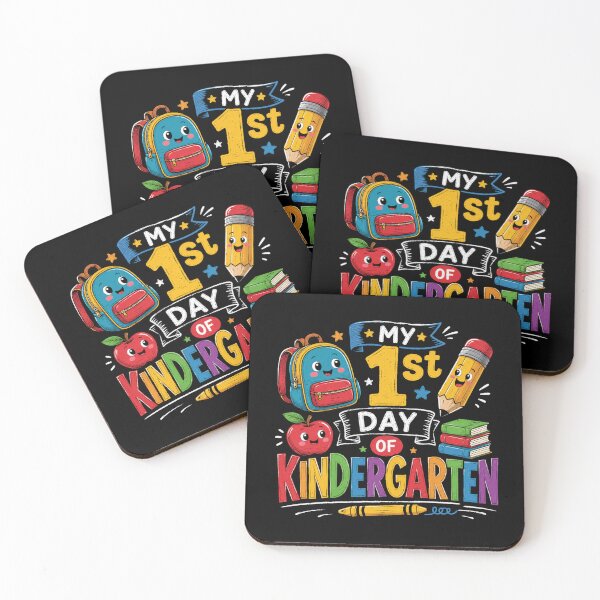 Item preview, My First Day of Kindergarten - 1st Day of School designed and sold by Moizento.