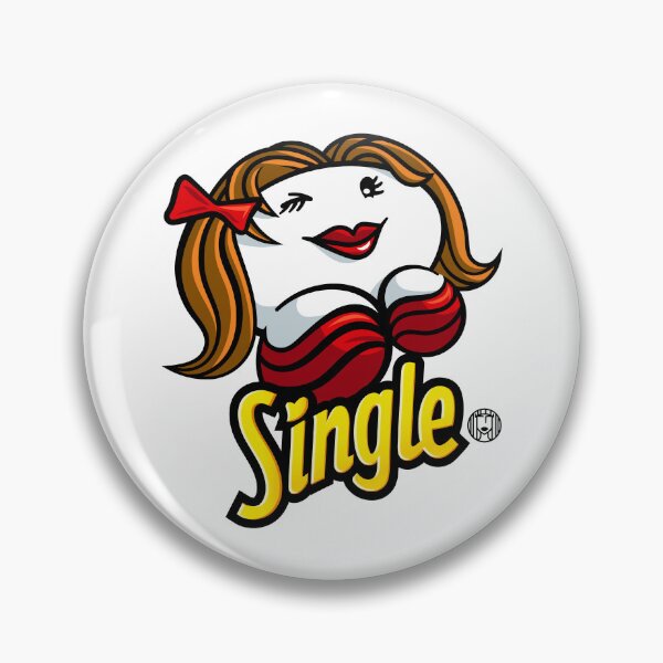 Item preview, Single Girl - Pringles Parody Logo designed and sold by devilinfluencer.