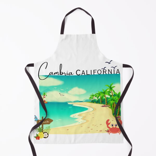 Item preview, Cambria California Beach Sunset Lighthouse Palm Trees designed and sold by DonnaRaine.