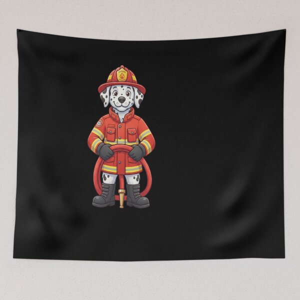 Item preview, Brave Firefighter Capybara with Water Hose designed and sold by medan1.