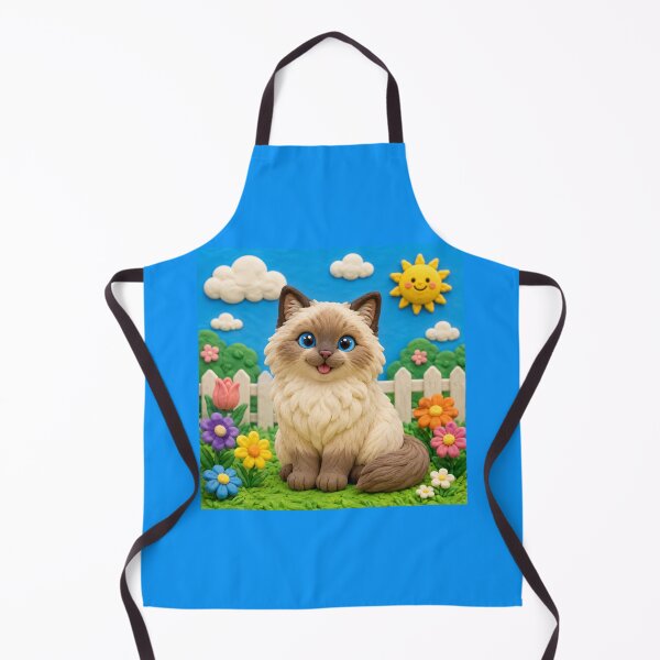 Item preview, Ragdoll cat - clay designed and sold by AcornAndPebble.