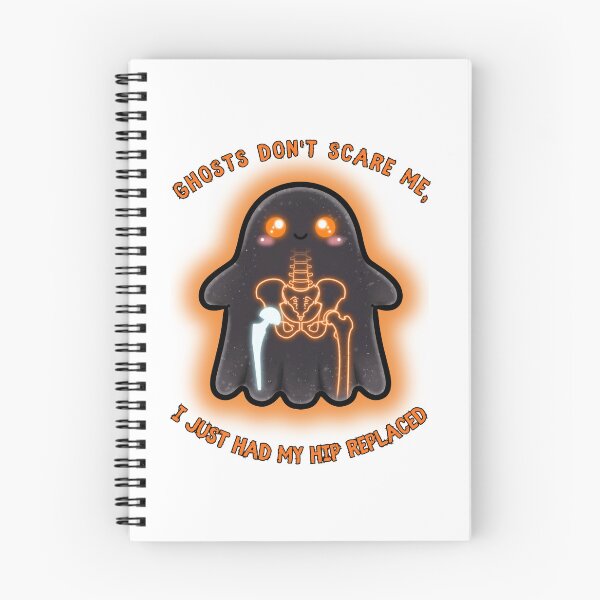 Item preview, Ghosts Don't Scare Me I Just Had My Hip Replaced Ghost Grandma Grandpa designed and sold by Neurospicy Trolls.