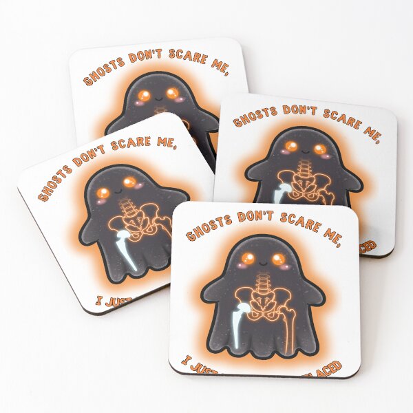 Item preview, Ghosts Don't Scare Me I Just Had My Hip Replaced Ghost Grandma Grandpa designed and sold by Neurospicy Trolls.
