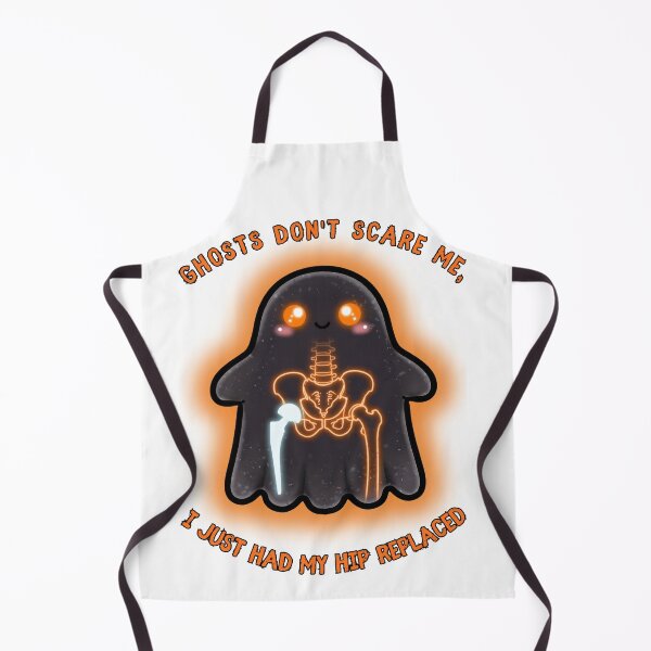 Item preview, Ghosts Don't Scare Me I Just Had My Hip Replaced Ghost Grandma Grandpa designed and sold by Neurospicy Trolls.