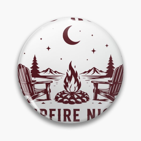 Item preview, Wild Roads Campfire Nights Camping Adventure Design designed and sold by TeeVerse27.