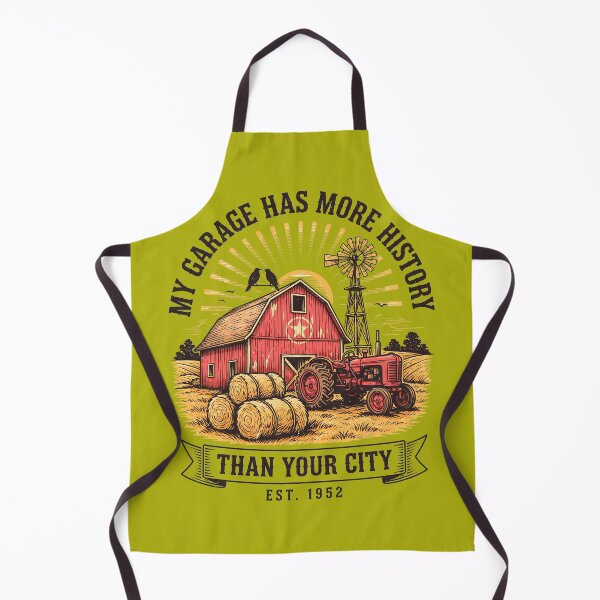 Item preview, Old Barn Farm Machine Vintage Shirt designed and sold by Mahilis.