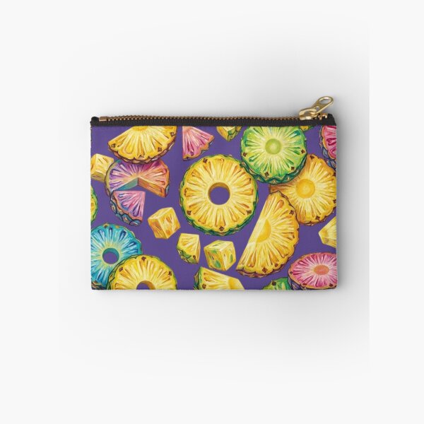 Item preview, Colorful Pineapple Slices Pattern - Tropical Fruit Art designed and sold by Megaera8.