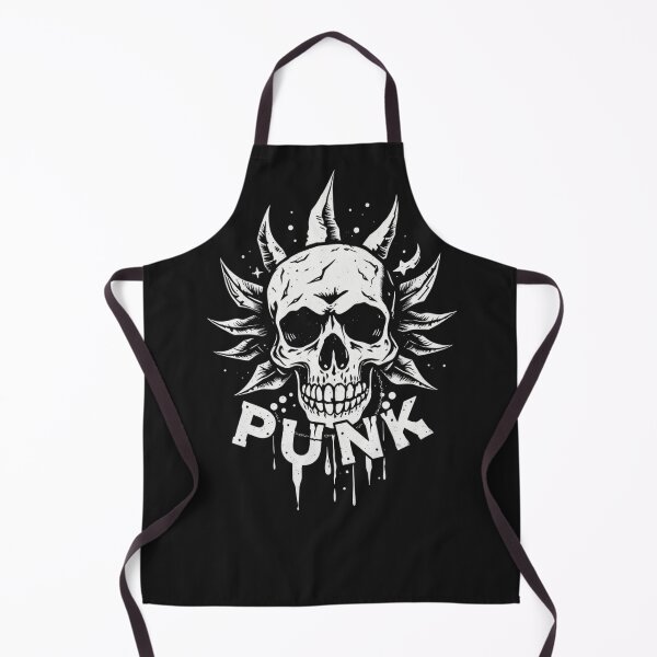 Item preview, Hardcore Punk Rock Mohican Skull Graphic designed and sold by ERODED SELF.