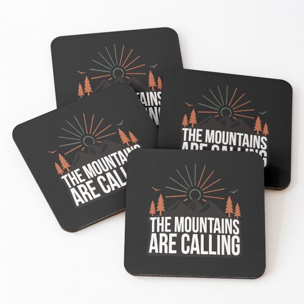 Item preview, The Mountains Are Calling Vintage Hiking Typography Shirt designed and sold by Daily Mood Tees.