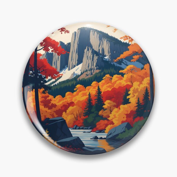 Item preview, Acadia National Park Autumn USA Vintage Travel Tourism designed and sold by TravelersGems.