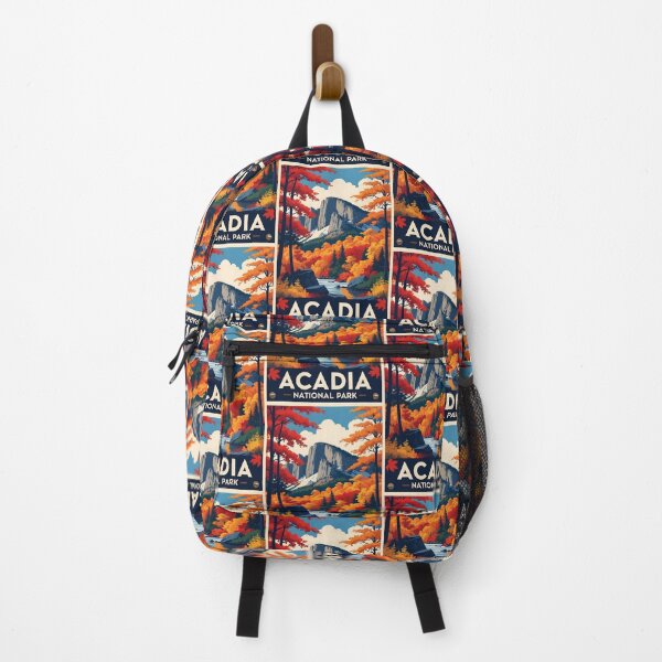 Item preview, Acadia National Park Autumn USA Vintage Travel Tourism designed and sold by TravelersGems.