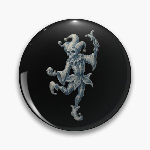 Item preview, Ghost Jester Skeleton  Medieval Skull Court Fool  Dark Fantasy  designed and sold by ZOHRR.