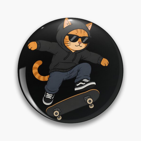 Item preview, Copy of Skateboarding Cat Funny Cat Lover Graphic designed and sold by ByDanielDesigns.