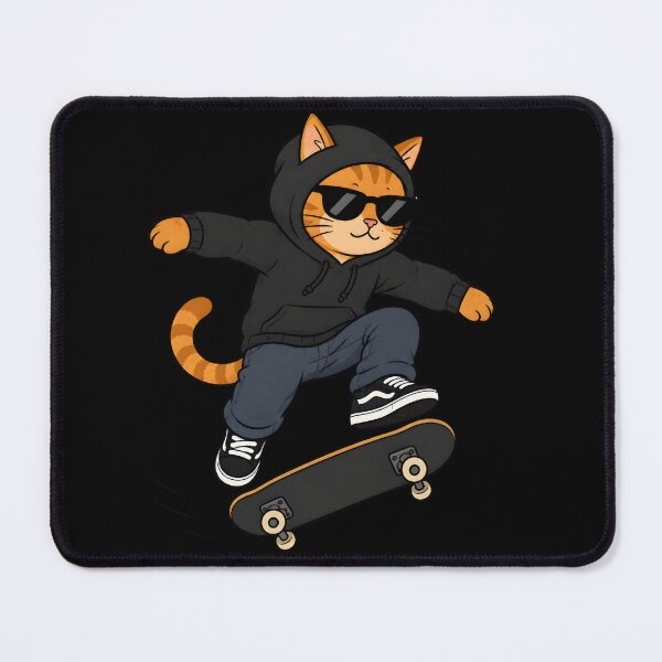 Item preview, Copy of Skateboarding Cat Funny Cat Lover Graphic designed and sold by ByDanielDesigns.