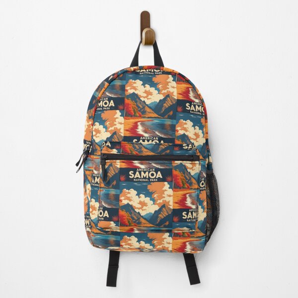 Item preview, National Park of American Samoa Autumn USA Vintage Travel Tourism designed and sold by TravelersGems.