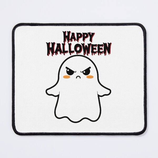 Item preview, Cute Angry Ghost Happy Halloween Sticker designed and sold by Sela Art .
