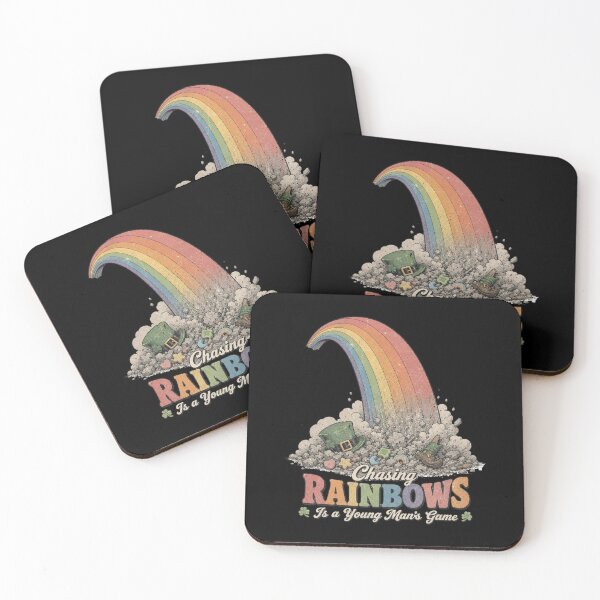 Item preview, Chasing Rainbows Young Mans Game Vintage Tee designed and sold by CerealBoxInk.