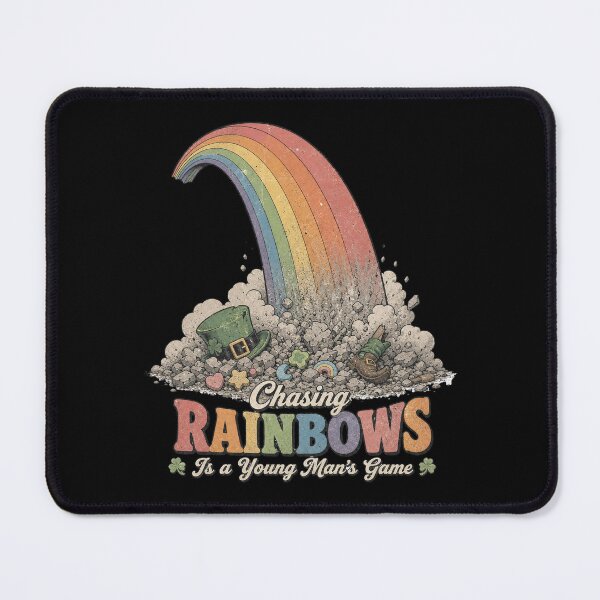 Item preview, Chasing Rainbows Young Mans Game Vintage Tee designed and sold by CerealBoxInk.