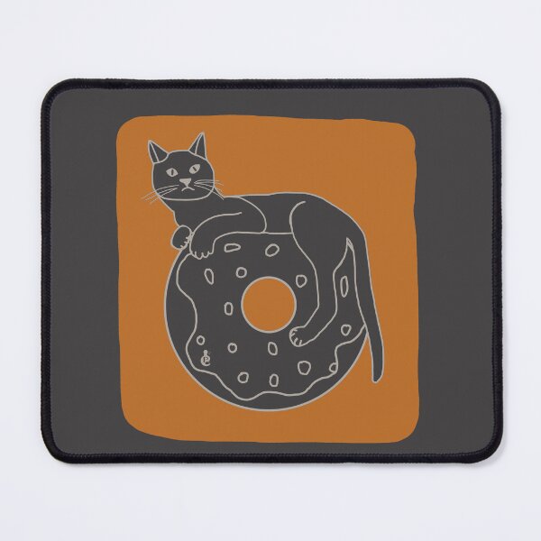 Item preview, Cat On Donut designed and sold by Pladypoozart.