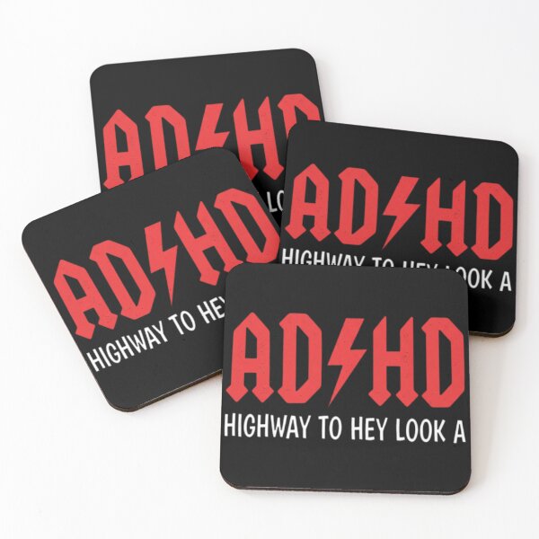 Item preview, ADHD Highway to Hey look a squirrel designed and sold by florancouriei.
