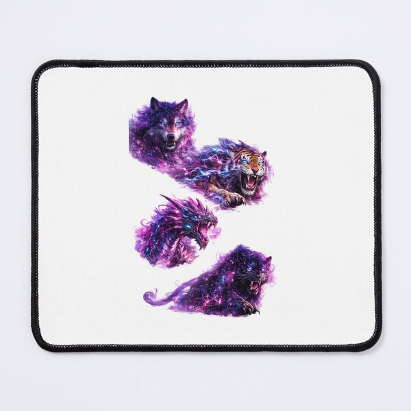 Item preview, Cosmic Beasts – Neon Legends designed and sold by yanisdnz.