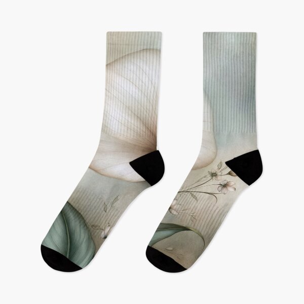 Item preview, Ivory Serenade in Sage and Cream designed and sold by bloorose.