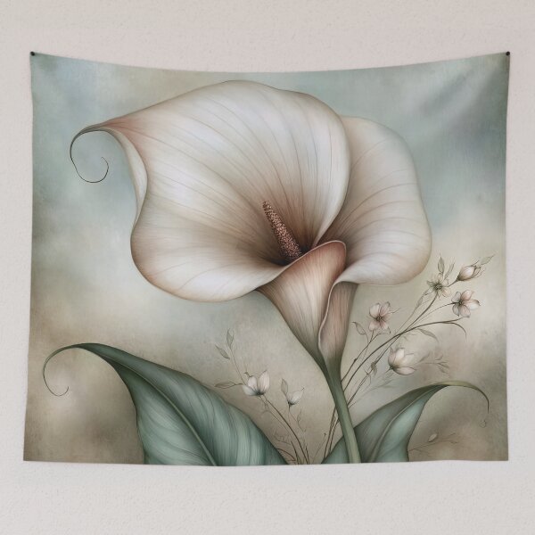 Item preview, Ivory Serenade in Sage and Cream designed and sold by bloorose.