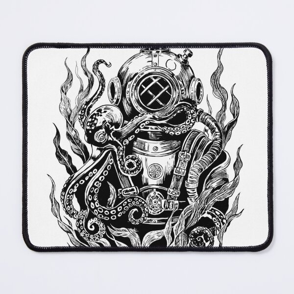 Item preview, Into the Abyss – Diving Helmet designed and sold by Operation7441.