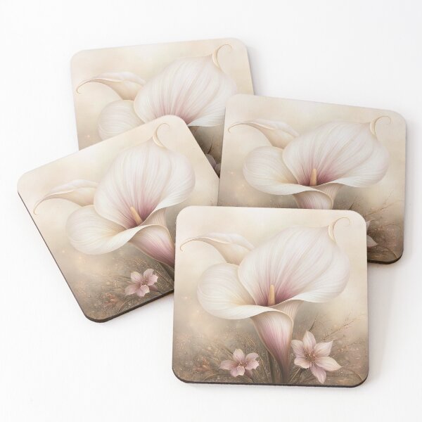 Item preview, Grace of the Pearl Calla designed and sold by bloorose.