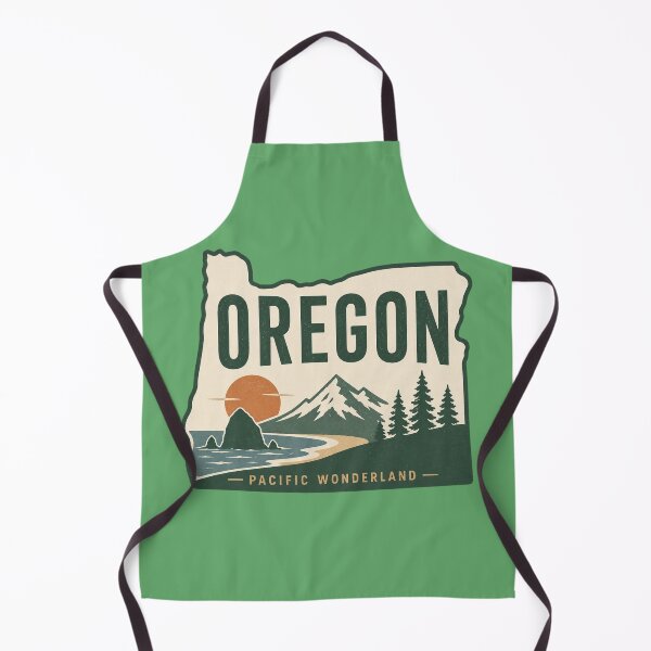Item preview, Oregon Pacific Wonderland vintage travel emblem designed and sold by Rue Design Company.