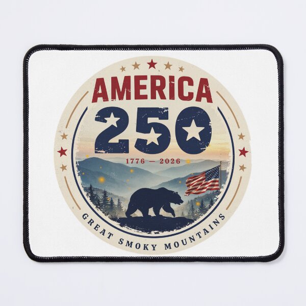 Item preview, America 250 Great Smoky Mountains T-Shirt | Black Bear Patriotic 1776-2026 Tee v2 designed and sold by DarylWelsh2024.