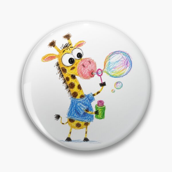 Item preview, Childlike Crayon Giraffe designed and sold by Snurly.