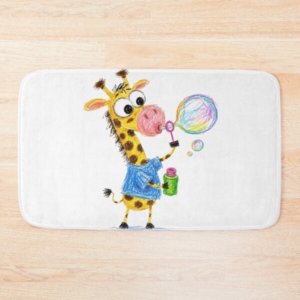 Item preview, Childlike Crayon Giraffe designed and sold by Snurly.