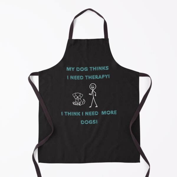 Item preview, My Dog Thinks I Need Therapy – Funny Minimalist Dog Humor Design designed and sold by TetelestaiWeave.