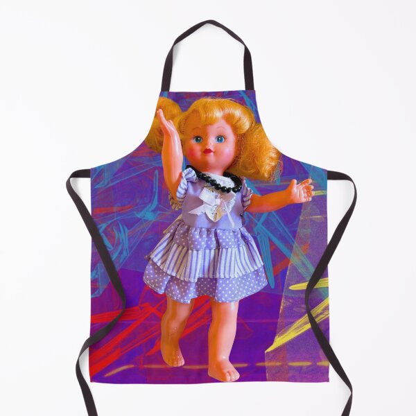 Item preview, Colorful Doll Collage designed and sold by Swooncake Press.