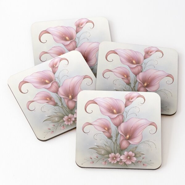 Item preview, Symphony of the Rose Calla designed and sold by bloorose.