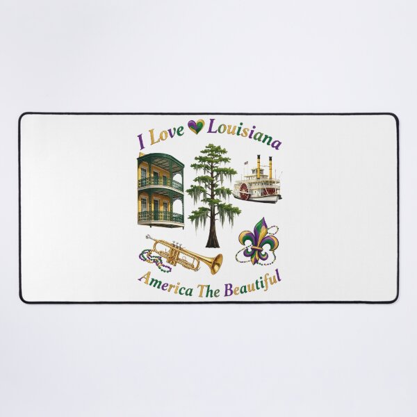 Item preview, Louisiana State - America The Beautiful designed and sold by Illumine-World.
