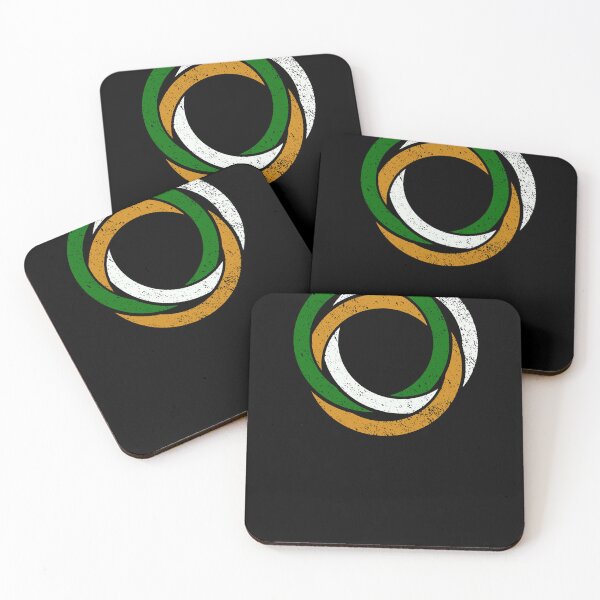 Item preview, Irish Flag Knot Rings designed and sold by Tip-Tops.
