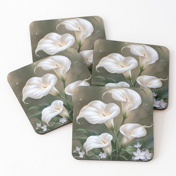 Item preview, Moonlight Serenade of the Calla Trio designed and sold by bloorose.