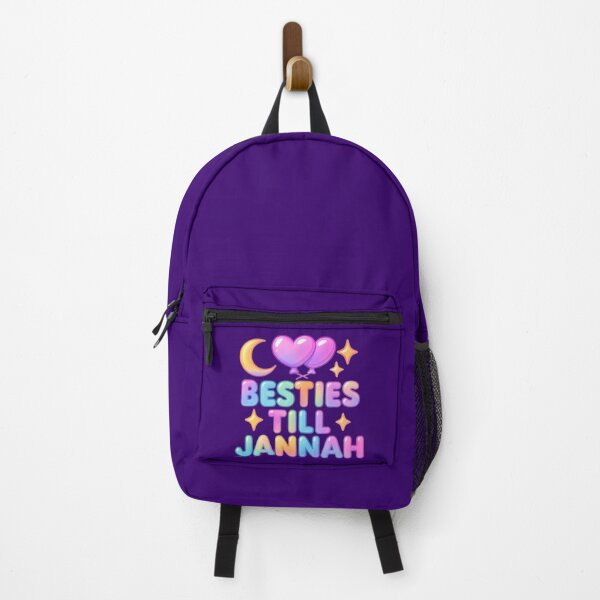 Item preview, Besties Till Jannah ( purple ) - Colorful Islamic Friendship Design designed and sold by D-Islamic.