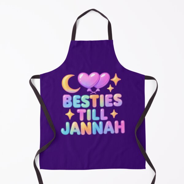 Item preview, Besties Till Jannah ( purple ) - Colorful Islamic Friendship Design designed and sold by D-Islamic.